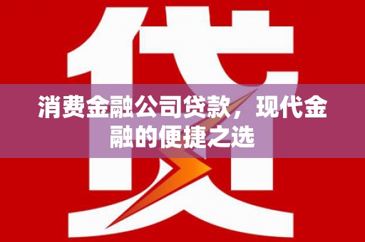 满洲里消费金融公司贷款，现代金融的便捷之选